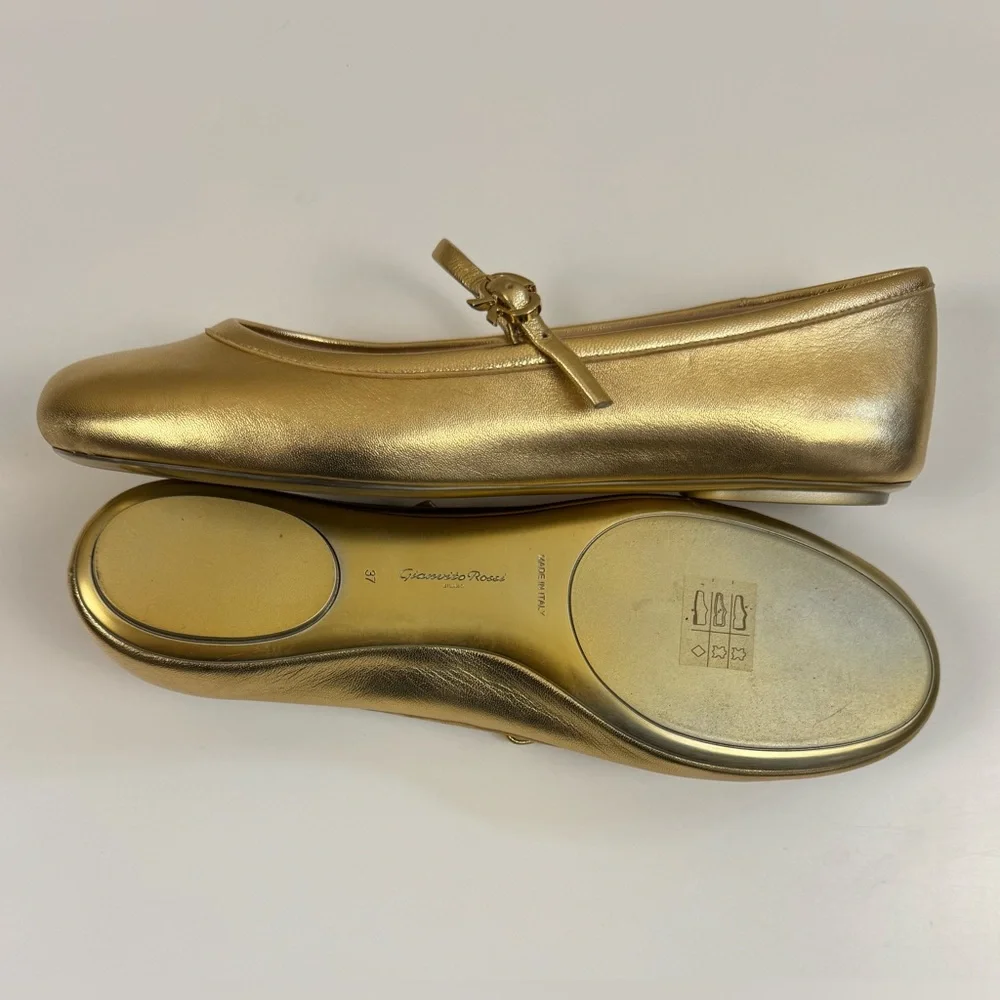 NIB Gianvito Rossi Carla Nappa Silk Washed Mekong - Picture 2 of 15